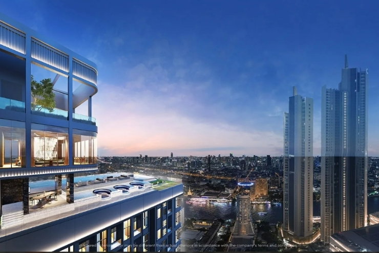 รูป ขายดาวน์ RHYTHM   Charoennakorn Iconic | 2 Bedroom Rare Unit 95 ตร.ม. - รูปที่ 1/10
