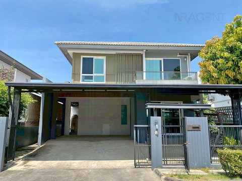 📌 For Rent 2-story House MANTANA ONNUT - WONGWAEN 4 3 bedroom 3 bathroom