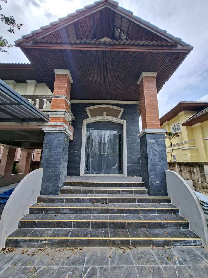 รูป บ้านหลังใหญ่ กว้างมากๆ ทำเลดี หมู่บ้าน เสนา แกรนด์ ไพรเวทโฮม (Sena Grand Private Home) มีศาลาริมน้ำ คู้บอน37 คลองสามวา - รูปที่ 3/21