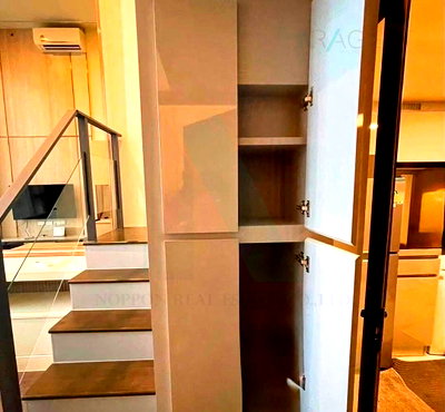 Condos for rent : 🎊 For Rent Condo KNIGHTSBRIDGE SPACE RAMA 9 Building 1, Floor 9,Duplex 2 bed room, Room size 49 sqm