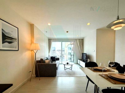 Condos for rent : For Rent Condo THE BANGKOK SATHORN-TAKSIN Building 1, Floor 3,2 bed room, Room size 58 sqm