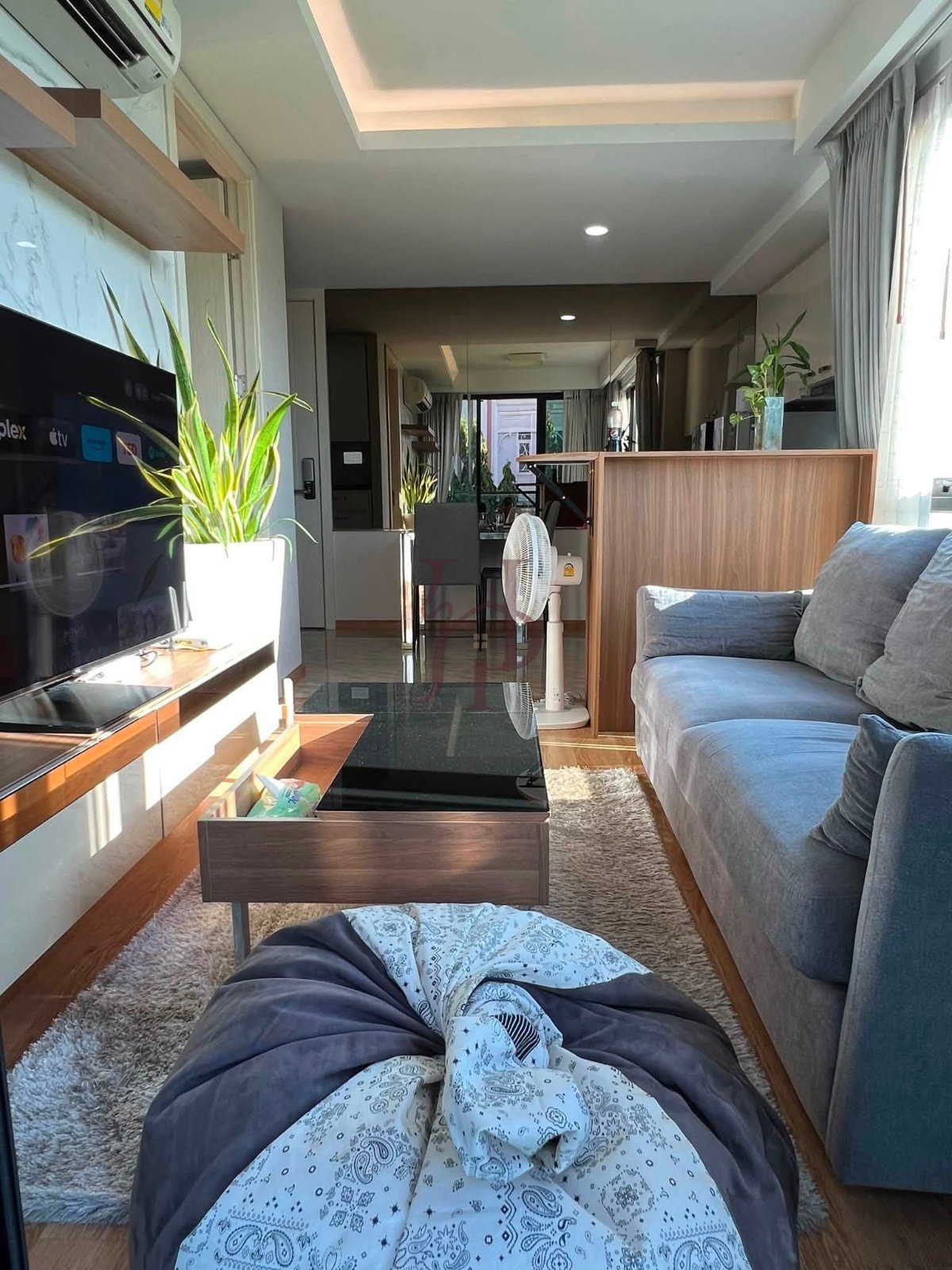 ✨ Corner Room 36 sqm, Extra Storage, JRY Rama 9 Condominium | Call now 063-616-5390