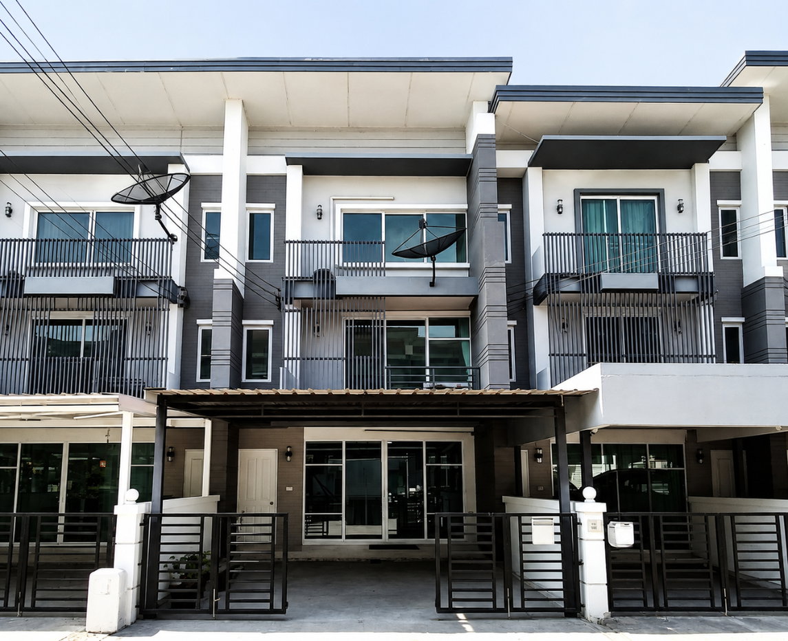 รูป ให้เช่า Townhome 3 ชั้น โครงการ Town Avenue พระราม 9 – กรุงเทพกรีฑา 7 ใกล้ถนนรามคำแหง 60 และทางด่วน เดินทางสะดวก - รูปที่ 1/32