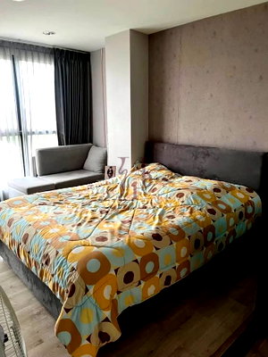 คอนโดให้เช่า : 🏠 ให้เช่าคอนโด Rise Rama 9 ห้อง 1 นอน พร้อมเข้าอยู่ นัดชม 063-616-5390