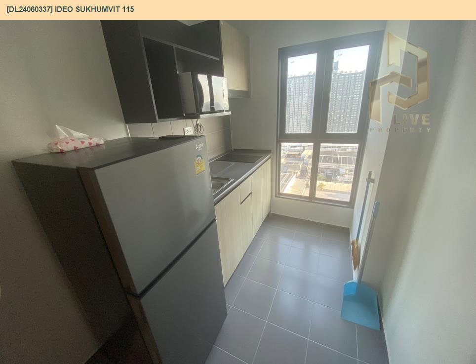 รูป MDL24060337 ให้เช่าคอนโด ไอดีโอ สุขุมวิท 115(IDEO Sukhumvit 115) เครื่องใช้ไฟฟ้าครบ พร้อมเข้ายู่โทรด่วน 063-869-2663LineID @952jdxxk - รูปที่ 5/16