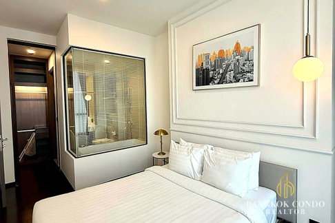 🍀🍀 Elegant condo⭐ For Rent📌 Park Origin Thonglor (Line:@rent2022) BTS Thonglor✨Ready to move in 🔖 A12830