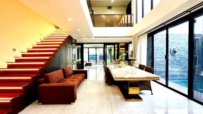 บ้านเดี่ยว กรุงเทพมหานคร : 🏡 ขายบ้านเดี่ยวหรู 3 ชั้น 🏢 พร้อมลิฟต์และสระว่ายน้ำส่วนตัว  📍อินทามระ 28–รัชดาภิเษก ทำเลใจกลางเมือง