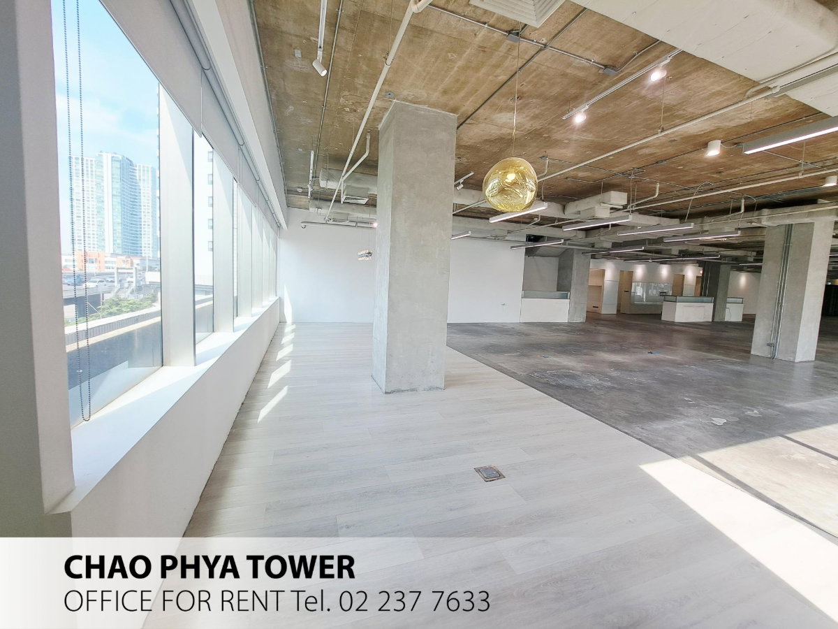 📢 📢 📢 ออฟฟิศยกชั้น ติด BTS สะพานตากสิน อาคาร Chao Phya Tower  พื้นที่  946.50 ตร.ม. 