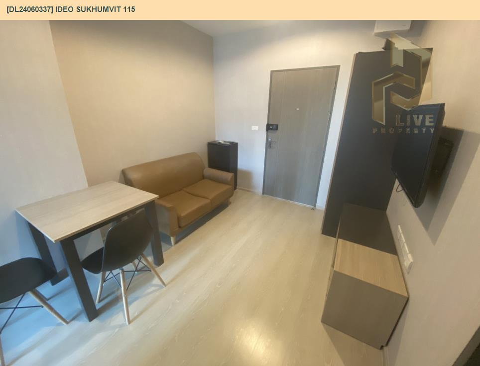 รูป MDL24060337 ให้เช่าคอนโด ไอดีโอ สุขุมวิท 115(IDEO Sukhumvit 115) เครื่องใช้ไฟฟ้าครบ พร้อมเข้ายู่โทรด่วน 063-869-2663LineID @952jdxxk - รูปที่ 12/16