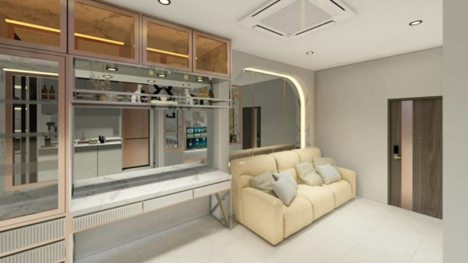 รูป LTHC16084 - Luxury Condo for Rent Sathorn | Supalai Icon Sathorn | 45 sq.m. | 1 Bed 1 Bath | 55K | คอนโดหรูให้เช่า สาทร - รูปที่ 3/8