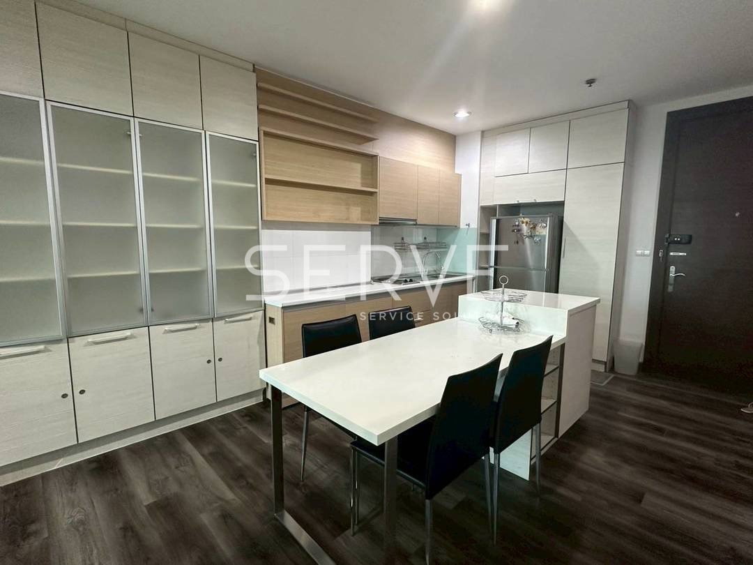picture 2 Beds Large Room Unblock view Fully furnished Good Location Close To MRT Ratchadaphisek Exit 4 @ Rhythm Ratchada - 9/9