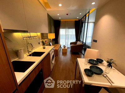 Condos for rent : 100m To MRT Sukhumvit | 20th-Floor 1-BR Muniq Sukhumvit 23 (ID 3231887)