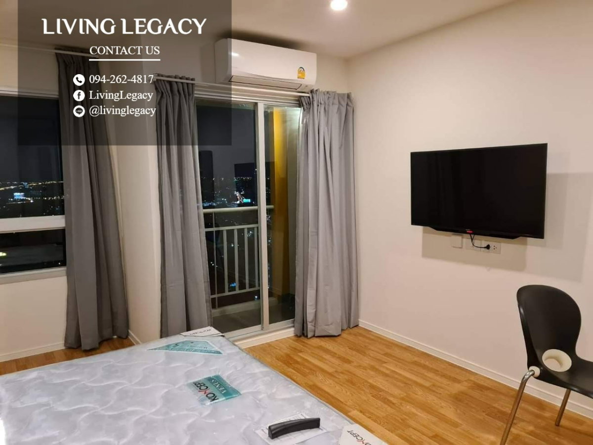 รูป SKQ5Q7 เช่าด่วน คอนโด Lumpini Ville Phatanakan - Srinakarin ชั้น 31 | วิวเมืองสวย | พร้อมเข้าอยู่ 12,000 บาท/เดือน Line: @livinglegacy - รูปที่ 4/10