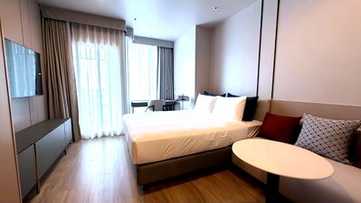 Condos for rent : Culture Thonglor for rent, room in good condition, beautifully decorated, fully furnished, 1 bedroom, 1 bathroom.