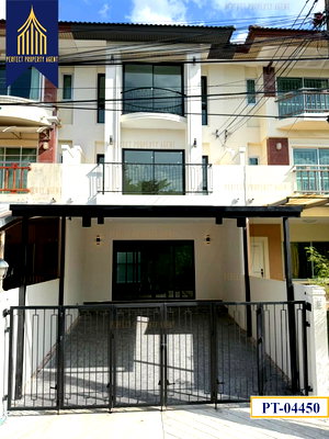 Home office for sale Don Mueang Airport : Townhome for sale, Supalai Parkville 2 Phaholyothin 48, newly renovated, modern style.