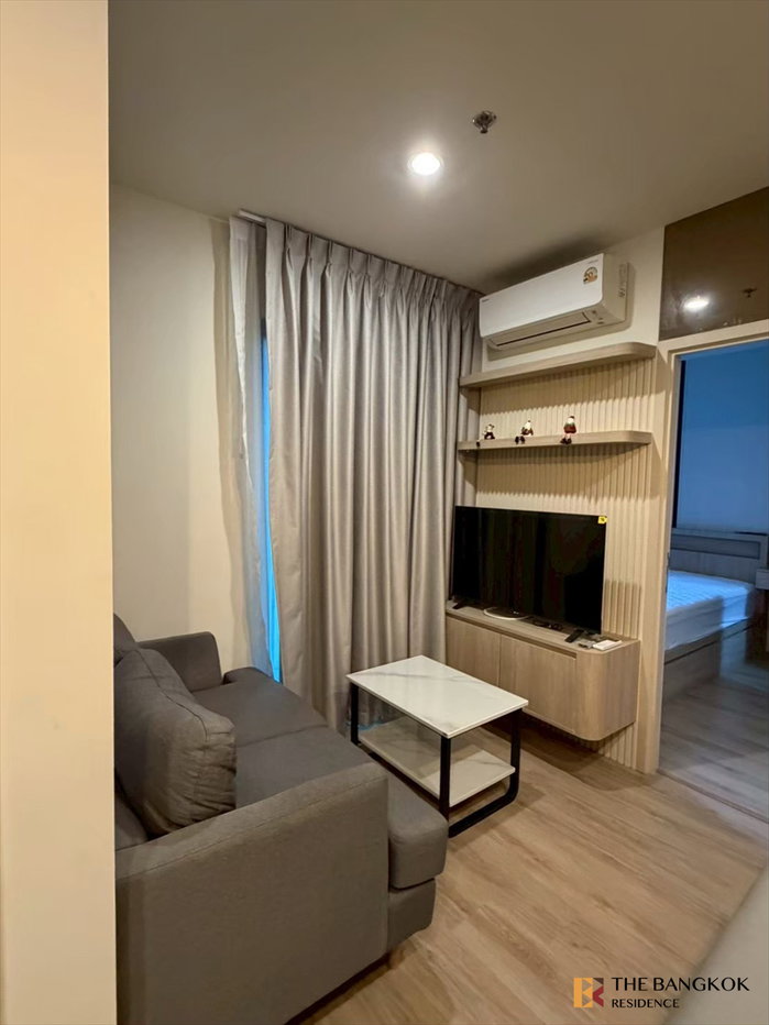 รูป เช่าคอนโด 🌃 Nue District R9 2นอน 35ตร.ม. 26k 💎 ห้องมุม ทิศตะวันออก รับแสงดี ใกล้ MRT พระราม 9   - รูปที่ 3/5