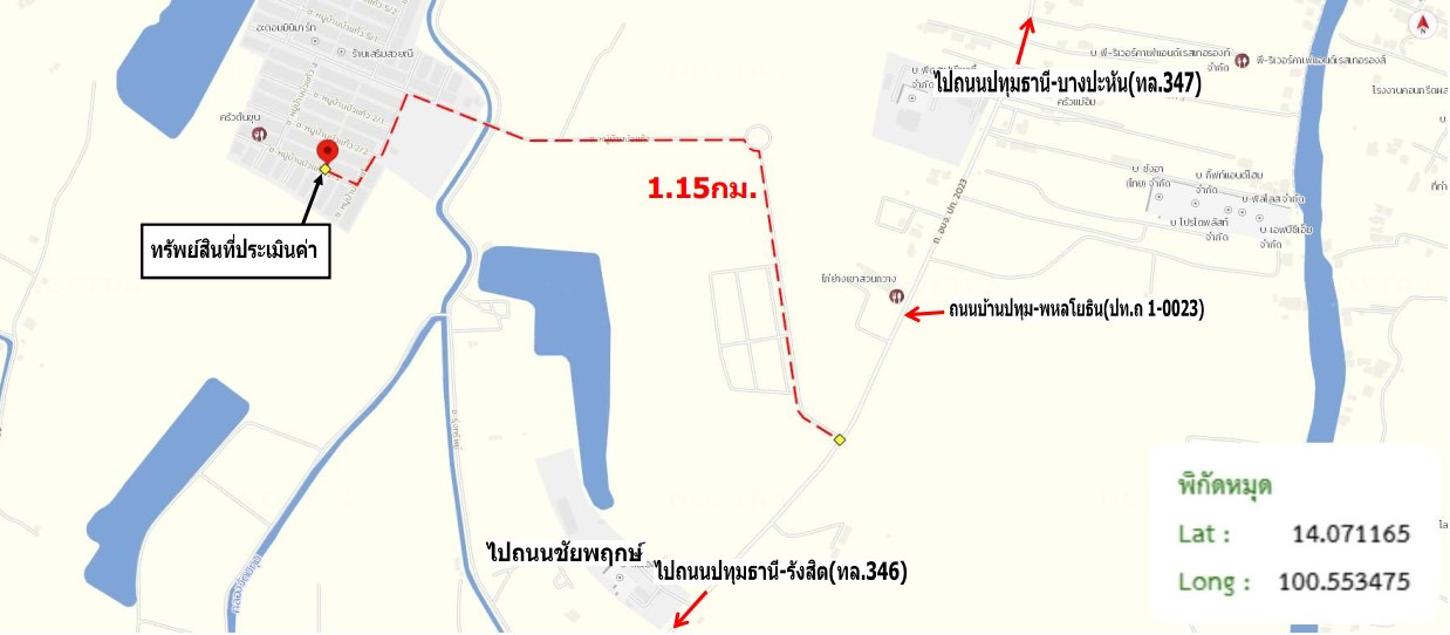 picture TOWN HOUSE 19.9 Sq.w. Sam Khok Pathumthani for 743,000 - 36/37