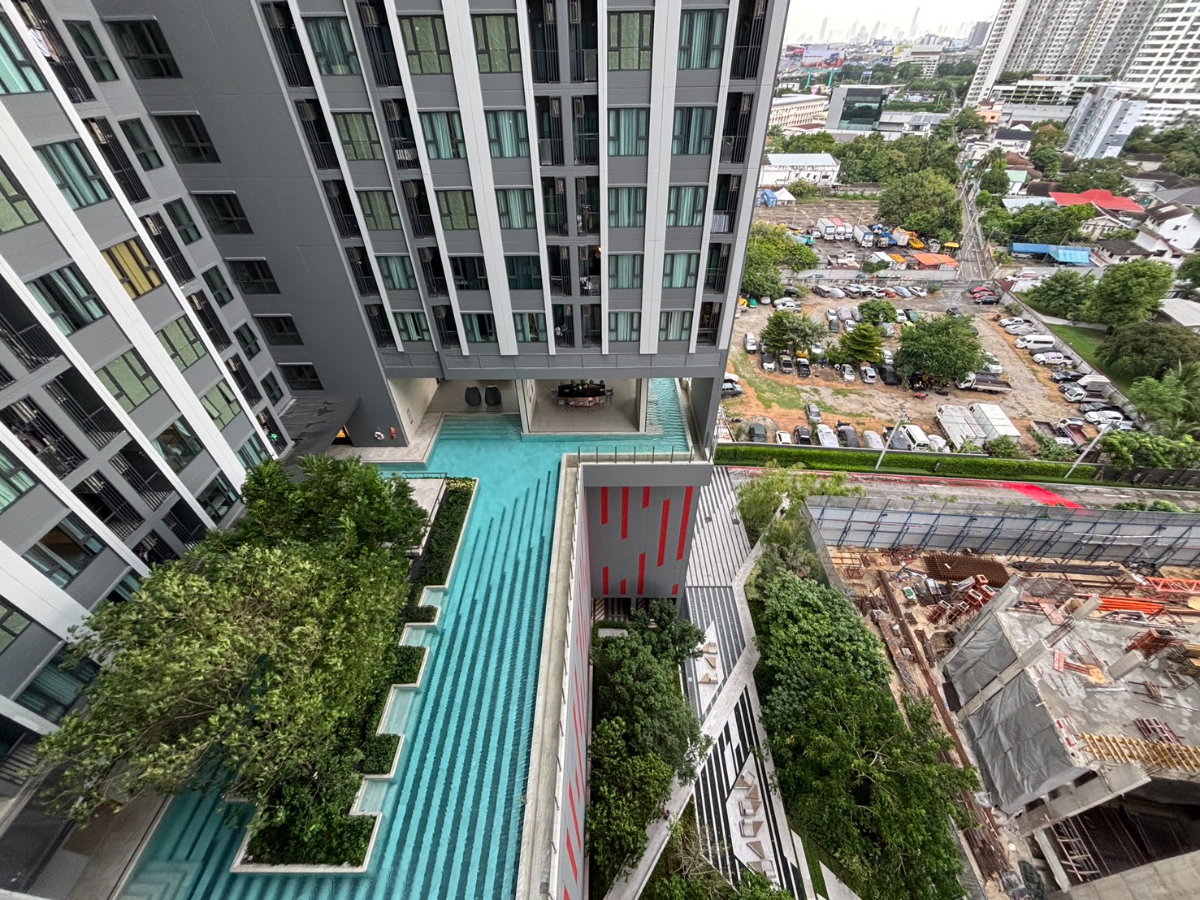 รูป ให้เช่า ✨Aspire Sukhumvit-Rama 4 ✨ Studio เดินทางสะดวก เหมาะกับคนทำงาน ใกล้ BTS พระโขนง 🚅🥰 ห้องใหม่ไม่เคยปล่อยเช่า 😍 - รูปที่ 8/8