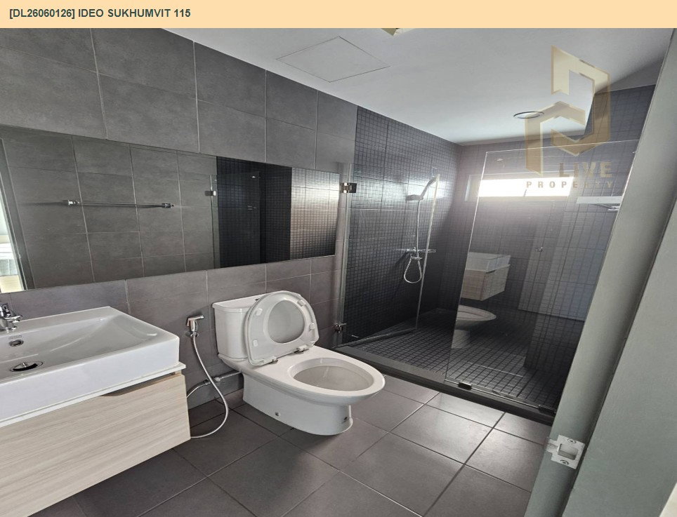 รูป MDL26060126ให้เช่าคอนโด ไอดีโอ สุขุมวิท 115(IDEO Sukhumvit 115) เครื่องใช้ไฟฟ้าครบ พร้อมเข้ายู่โทรด่วน 063-869-2663LineID @952jdxxk - รูปที่ 3/6