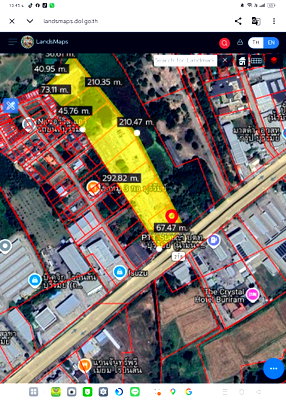 ที่ดิน ม.ราชภัฏบุรีรัมย์ : ที่ดิน20ไร่ติดถนนใหญ่เยื้องแม็กโคร บุรีรัมย์