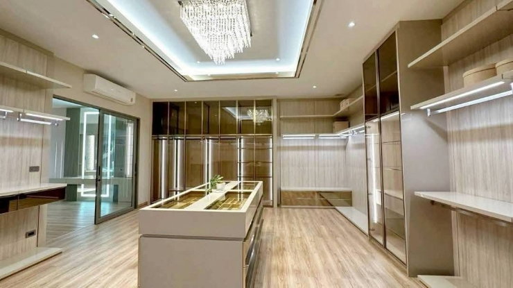 รูป ขาย Luxury Pool Villa รามอินทรา 57 บ้านหรูสระส่วนตัว 444 ตร.ม. ใกล้รถไฟฟ้าสายสีชมพู 350 ม. เพียง 34.9 ล้าน - รูปที่ 25/26