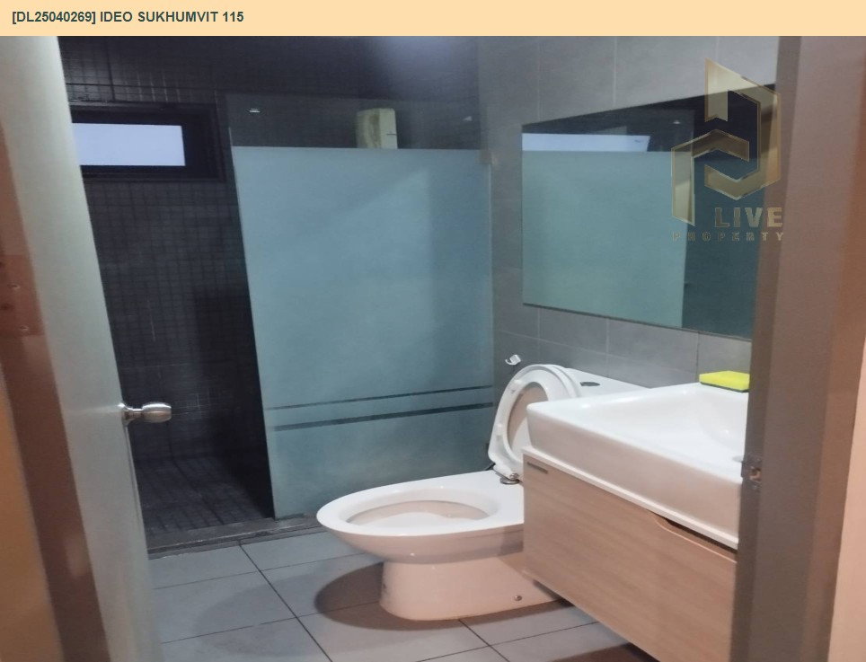รูป MDL25040269 ให้เช่าคอนโด ไอดีโอ สุขุมวิท 115(IDEO Sukhumvit 115) เครื่องใช้ไฟฟ้าครบ พร้อมเข้ายู่โทรด่วน 063-869-2663LineID @952jdxxk - รูปที่ 2/6