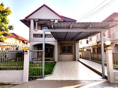 เช่าบ้านเดี่ยว นนทบุรี : ให้เช่าบ้านเดี่ยว 2 ชั้น ใกล้ MRT สายสีม่วง – ท่าอิฐ
