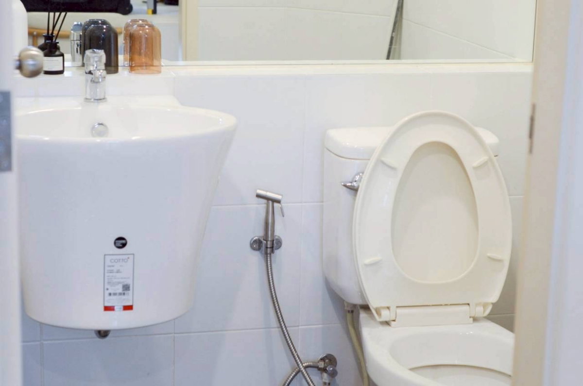 รูป ขาย Aspire สาทร-ตากสิน (ทิมเบอร์ โซน) ห้อง 1 Bed 1 Bath ห้องใหญ่หน้ากว้าง ขนาด 26 ตร.ม. ชั้น 17 - รูปที่ 6/8
