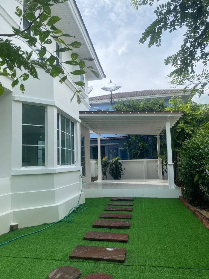 รูป บ้านเดี่ยวรีโนเวทใหม่ทั้งหลัง สวนสวยพร้อมพักผ่อน วิวถนนเมน รับลมทิศใต้ ใกล้ KMITL–นิคมลาดกระบัง - รูปที่ 4/24