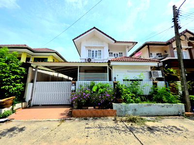 บ้านแฝด ถนนรังสิต-นครนายก : 📢 ขายด่วน! บ้านไซส์ใหญ่ 5 ห้องนอน "เสนาวิลล่า ลำลูกกาคลอง 2" ถนนเมน ใกล้สวน เดินทางสะดวก ใกล้ BTS คูคต คุ้มสุดในย่านนี้! 