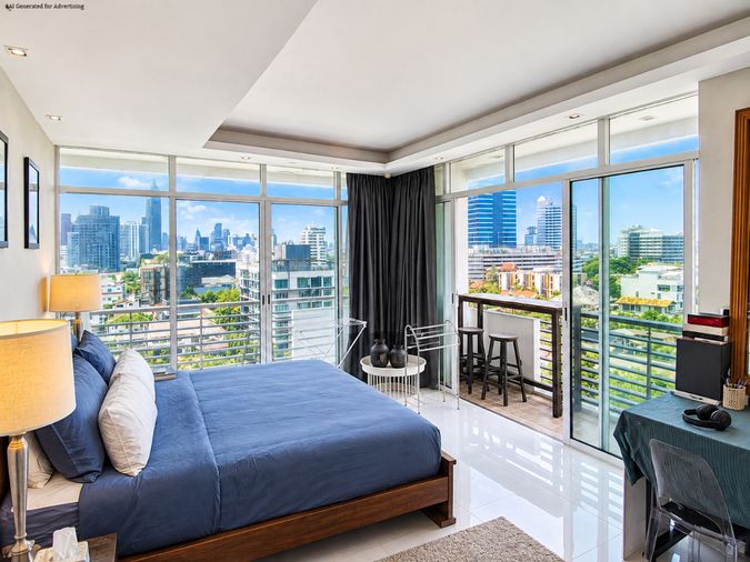 2-bed condo for sale, 126.8 sqm, Le Monaco Residence Ari