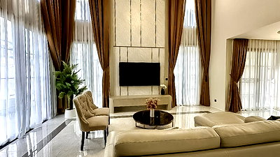 Houses for sale Chonburi : Luxury House for Sale Nong Pla Lai Pattaya 4Bed Fully Furnished