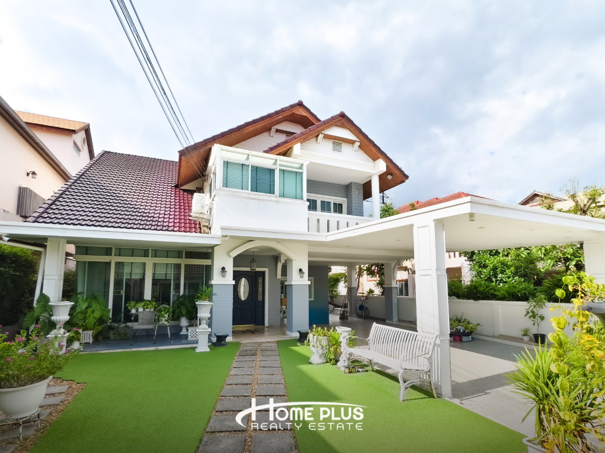 รูป ขายบ้านเดี่ยว 2 ชั้น – หมู่บ้านศรีพงษ์ ซอยลาซาล 46 ใกล้ BTS แบริ่ง - รูปที่ 1/29