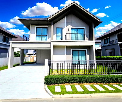บ้านเดี่ยว นนทบุรี : บ้านเดี่ยว 2 ชั้น สภาพมือหนึ่ง 100% ไม่เคยเข้าอยู่ แต่ได้ราคาถูกกว่าโครงการ! โครงการ เพฟ ปิ่นเกล้า - ศาลายา (PAVE Pinklao - Salaya) บ้านสวยกริ๊บ 
