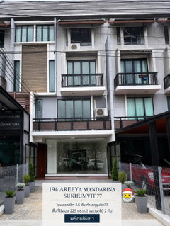 รูปภาพ 🏢 ปล่อยเช่าโฮมออฟฟิศ 4 ชั้น อารียา แมนดารีนา สุขุมวิท 77 3 ห้องนอน 5 ห้องน้ำ พื้นที่กว้าง ฟังก์ชันครบ ทำเลศักยภาพ เหมาะทั้งทำธุรกิจและพักอาศัย