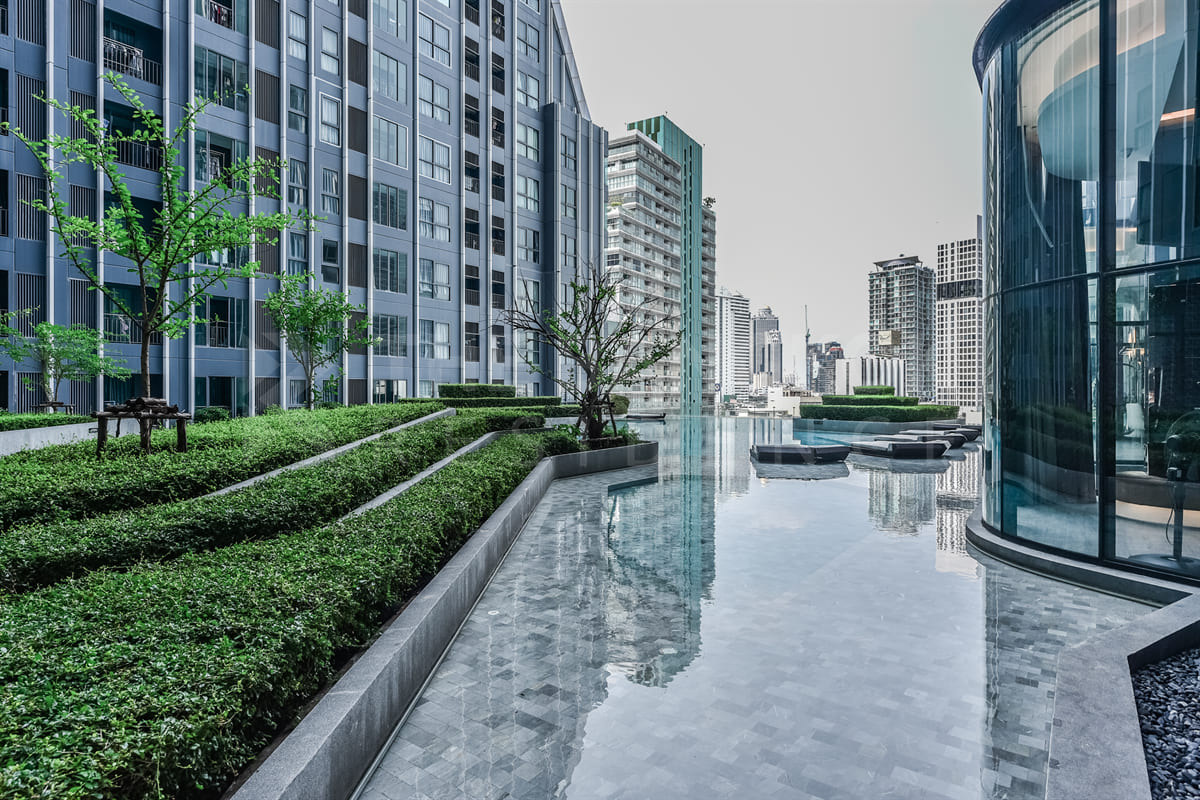 picture Ideo Q Chula-Samyan near MRT Sam Yan Station Comfortable and Ready to Move-in - 6/9