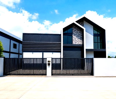 Factory for rent : Warehouse 3-4beds 122sq.wah LatLumKaeo Residential  284sq.m.  BangBua Thong-Phatum