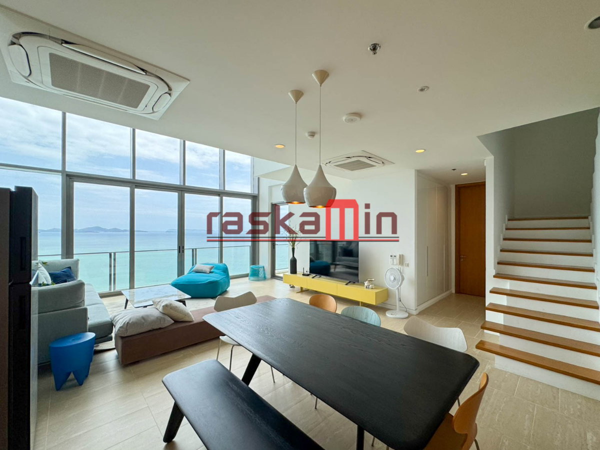 picture Northpoint Wongamat Condo for Rent – 3 Bedroom Duplex, Tower A, Sea View - 8/28
