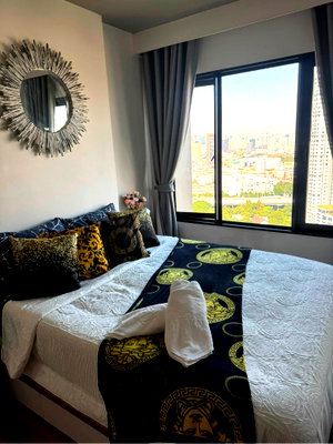 คอนโดให้เช่า : Blocs77 Sukhumvit 77 | 18,000 / เดือน | 1 นอน 1 น้ำ 40 ตรม | ด่วน พร้อมเข้า!  | 🚝 ใกล้ bts อ่อนนุช 600 เมตร