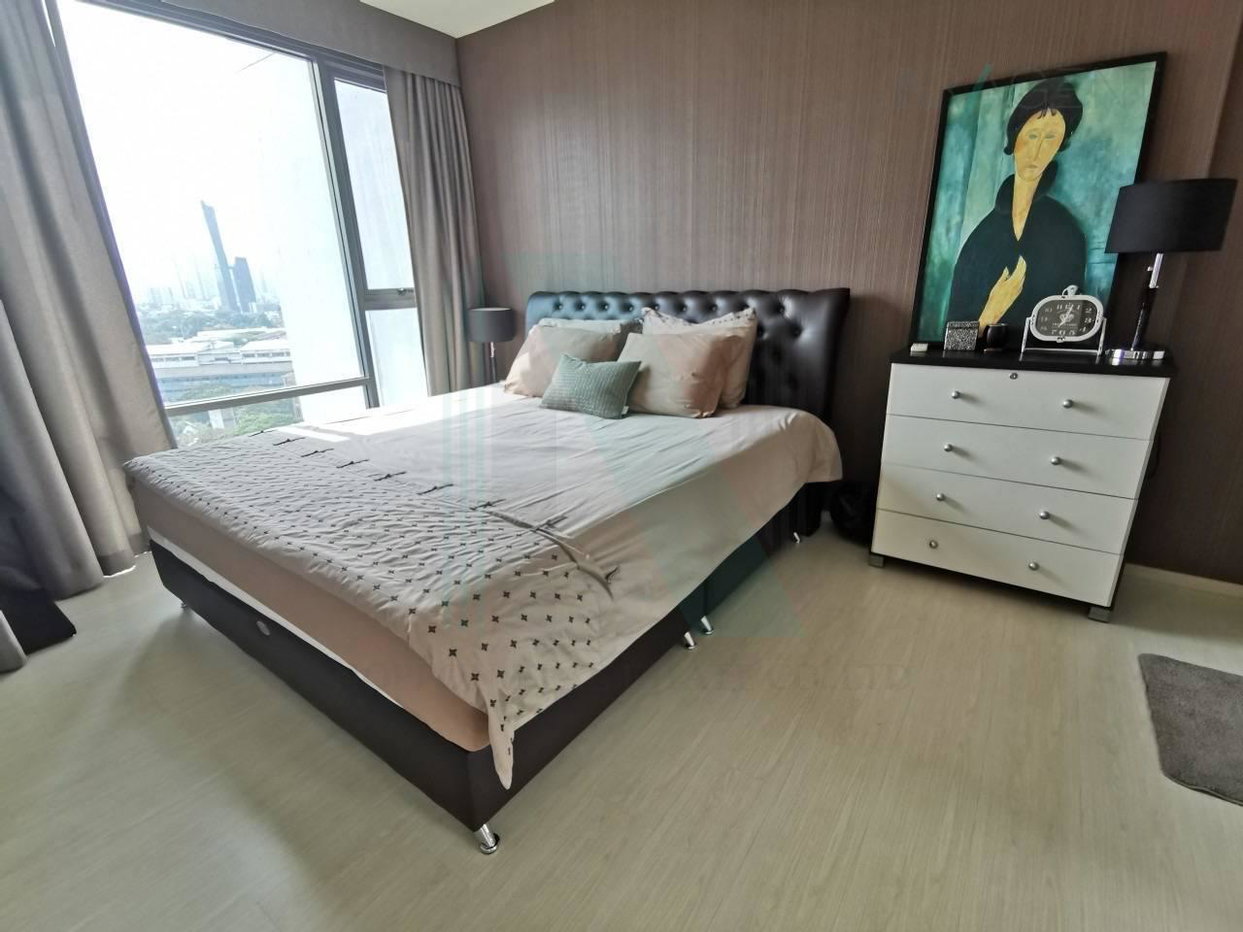 รูป 🚩 ให้เช่าคอนโด ริทึ่ม สุขุมวิท 42 อาคาร 1 ชั้น 12 1 ห้องนอน ขนาด 48 ตรม ใกล้ Gateway Ekamai - รูปที่ 2/8