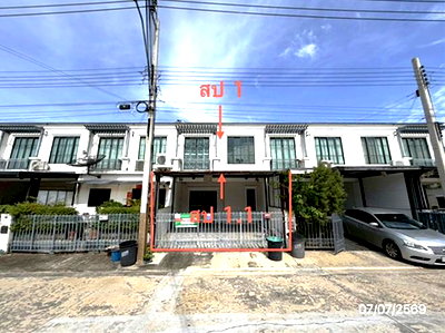 ทาวน์โฮม ถนนศรีนครินทร์-ร่มเกล้า : ทาวน์เฮ้าส์ 19.9 ตร.วา พฤกษาวิลล์ 112 กรุงเทพกรีฑา-วงแหวนฯ เขตสะพานสูง กรุงเทพมหานคร 3M