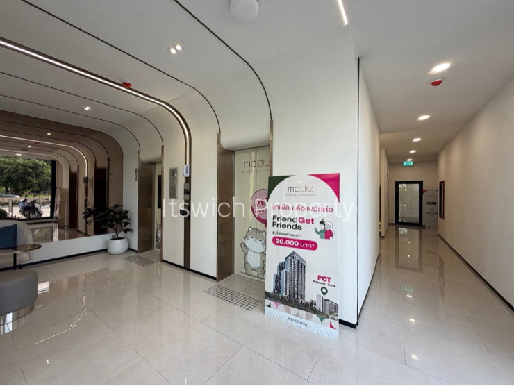 รูป [For Rent] โมดิช วอลท์ เกษตร ศรีปทุม 〰️ เลี้ยงสัตว์ได้ ไม่ต้องแอบ ส่วนกางหรู🐶 - รูปที่ 10/14