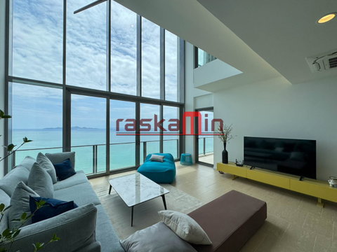 Northpoint Wongamat Condo for Rent 3 Bedrooms Duplex, Tower A, Sea View