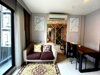 Condos for rent : For Rent Condo RHYTHM ASOKE Building 1, Floor 28,2 bed room, Room size 42 sqm