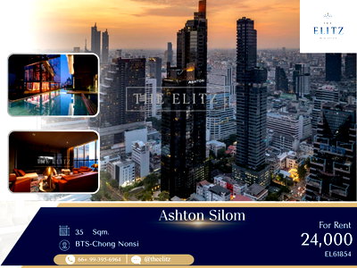 คอนโดให้เช่า : ✨ Lowest Price Ever & Ready to Move In! Iconic Super Luxury landmark on Silom Road | 360-degree Alfresco Heated Pool & Sky Lounge ✨