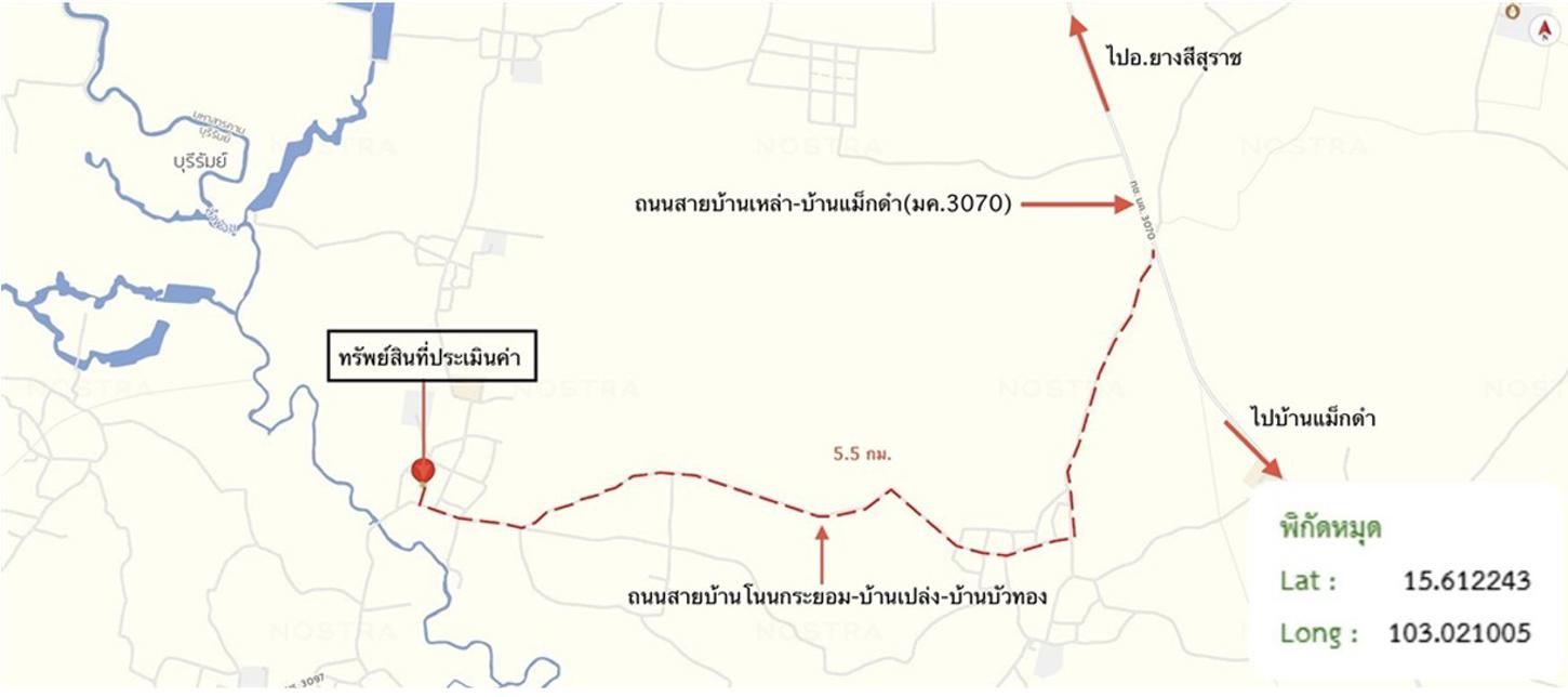 รูป บ้านเดี่ยว 193 ตร.วา ยางสีสุราช มหาสารคาม 489,000 - รูปที่ 25/25