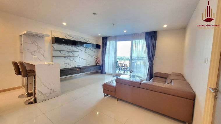 2-bed condo for rent, 156 sqm, Supalai Riva Grande