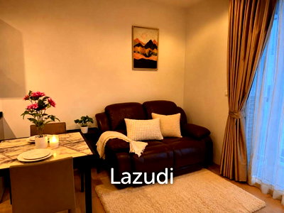 คอนโดให้เช่า : 45 sqm 1 Bedroom Condo on 14th Floor at HQ Thong Lor Wattana Bangkok