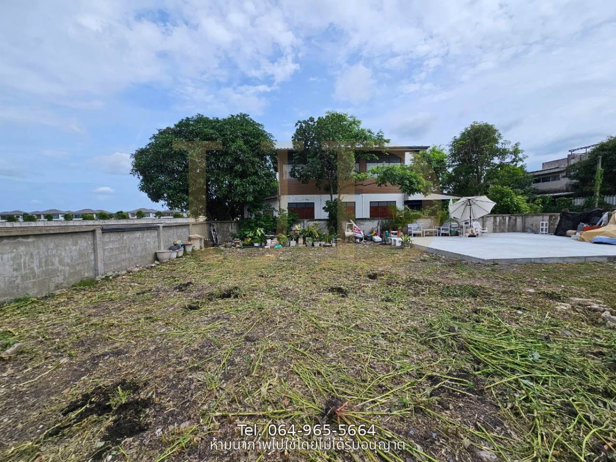 รูป ขายที่ดินถมแล้ว 100 ตร.ว. ซอยหนองระแหง 4 คลองสามวา แปลงสวย ทรงสี่เหลี่ยมจัตุรัส เหมาะสำหรับสร้างบ้านอยู่อาศัย  - รูปที่ 2/9
