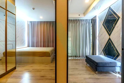 คอนโดให้เช่า : 🎊 ให้เช่าคอนโด ไนท์บริดจ์ คอลลาจ สุขุมวิท 107 อาคาร 1 ชั้น 8 1 BED PLUS ขนาด 33 ตรม ใกล้ BTS แบริ่ง